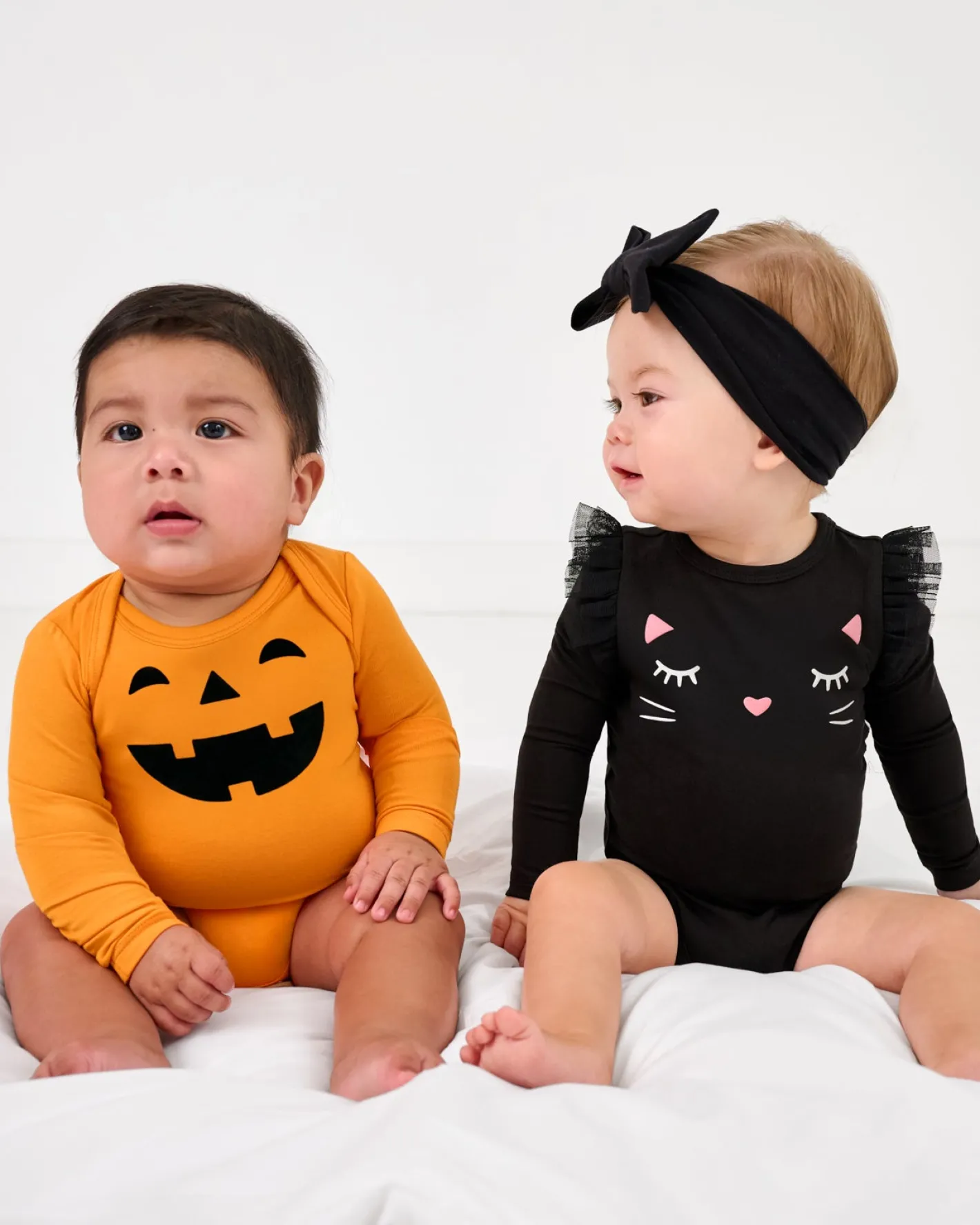 Bamboo Baby Clothes|Bodysuits<Little Sleepies Bodysuit Jack-O'-Lantern