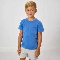 Tops & Tees|Tops & Tees<Little Sleepies Relaxed Pocket Tee Jay Blue