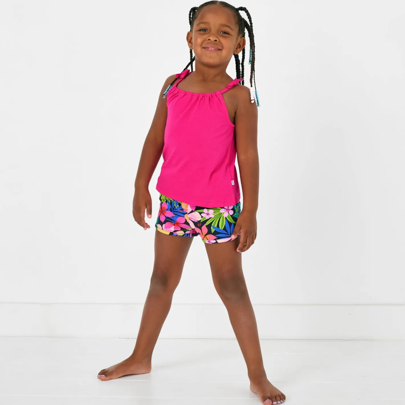 Bottoms|Bottoms<Little Sleepies Dolphin Shorts Jungle Blooms