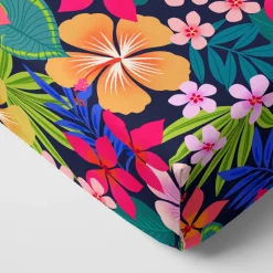 Sheets<Little Sleepies Fitted Crib Sheet Jungle Blooms