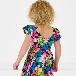 Dresses|Dresses<Little Sleepies Flutter Twirl Dress Jungle Blooms