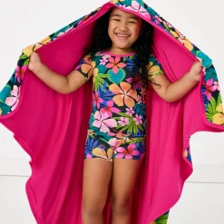 Cloud Blankets|Cloud Blankets<Little Sleepies Large Cloud Blanket® Jungle Blooms
