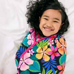Cloud Blankets|Cloud Blankets<Little Sleepies Large Cloud Blanket® Jungle Blooms