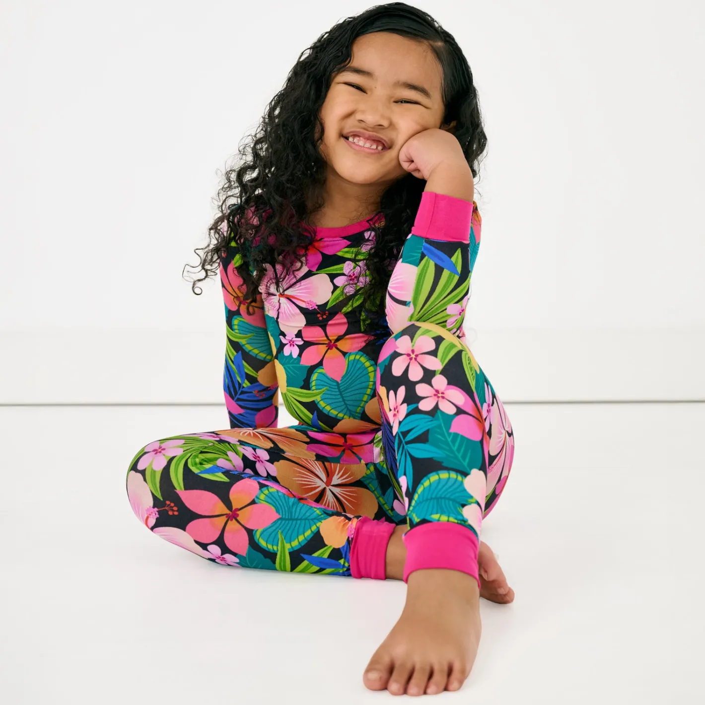 Two-Piece Pj Sets|Two-Piece Pj Sets<Little Sleepies Two-Piece Pajama Set Jungle Blooms