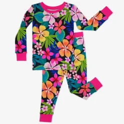 Two-Piece Pj Sets|Two-Piece Pj Sets<Little Sleepies Two-Piece Pajama Set Jungle Blooms