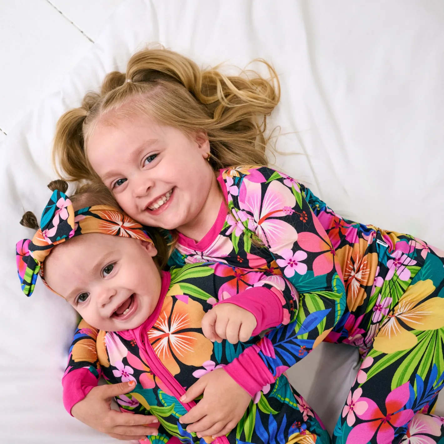 Two-Piece Pj Sets|Two-Piece Pj Sets<Little Sleepies Two-Piece Pajama Set Jungle Blooms