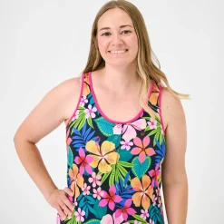Mommy & Me|Mommy & Me<Little Sleepies Women's Sleeveless Nightgown Jungle Blooms