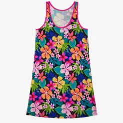 Mommy & Me|Mommy & Me<Little Sleepies Women's Sleeveless Nightgown Jungle Blooms