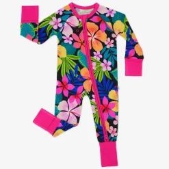 Zippies|Mommy & Me<Little Sleepies Zippy Jungle Blooms