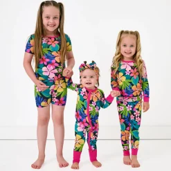 Zippies|Mommy & Me<Little Sleepies Zippy Jungle Blooms