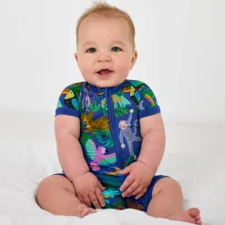 Zippies|Mommy & Me<Little Sleepies Shorty Zippy Jungle Jam