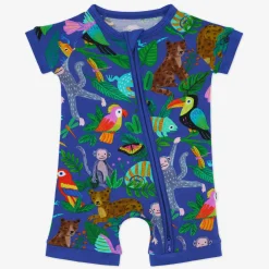 Zippies|Mommy & Me<Little Sleepies Shorty Zippy Jungle Jam