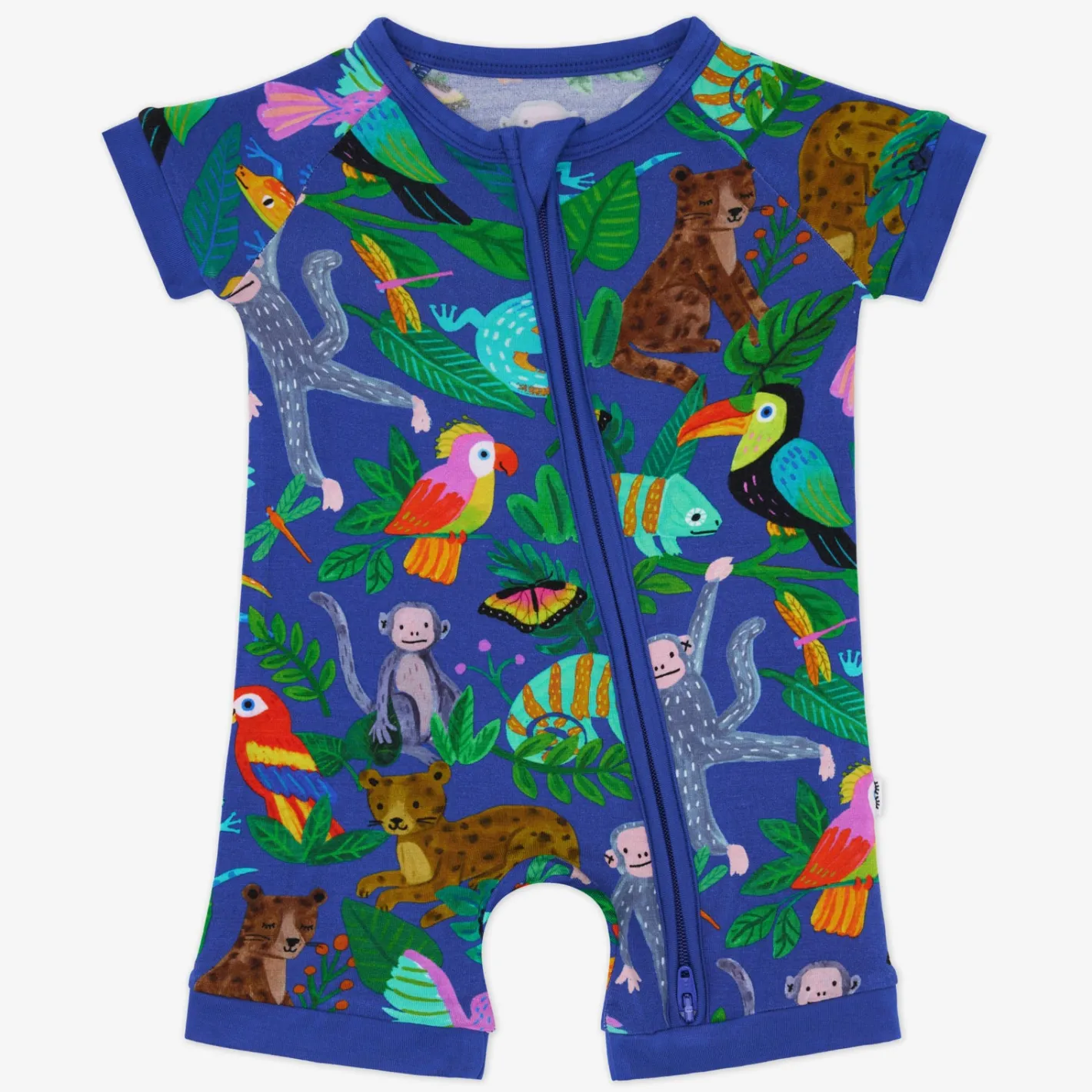 Zippies|Mommy & Me<Little Sleepies Shorty Zippy Jungle Jam