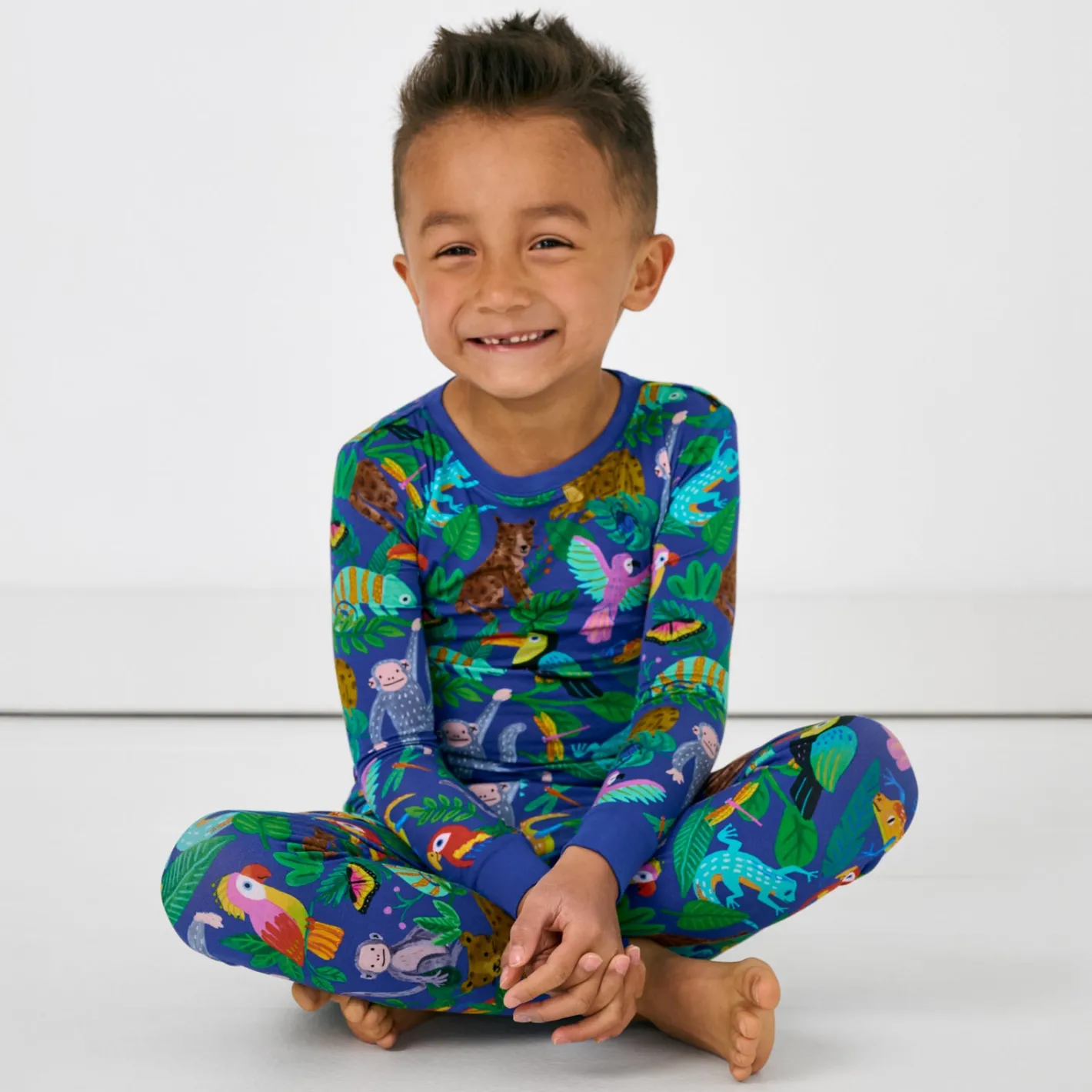 Two-Piece Pj Sets|Two-Piece Pj Sets<Little Sleepies Two-Piece Pajama Set Jungle Jam