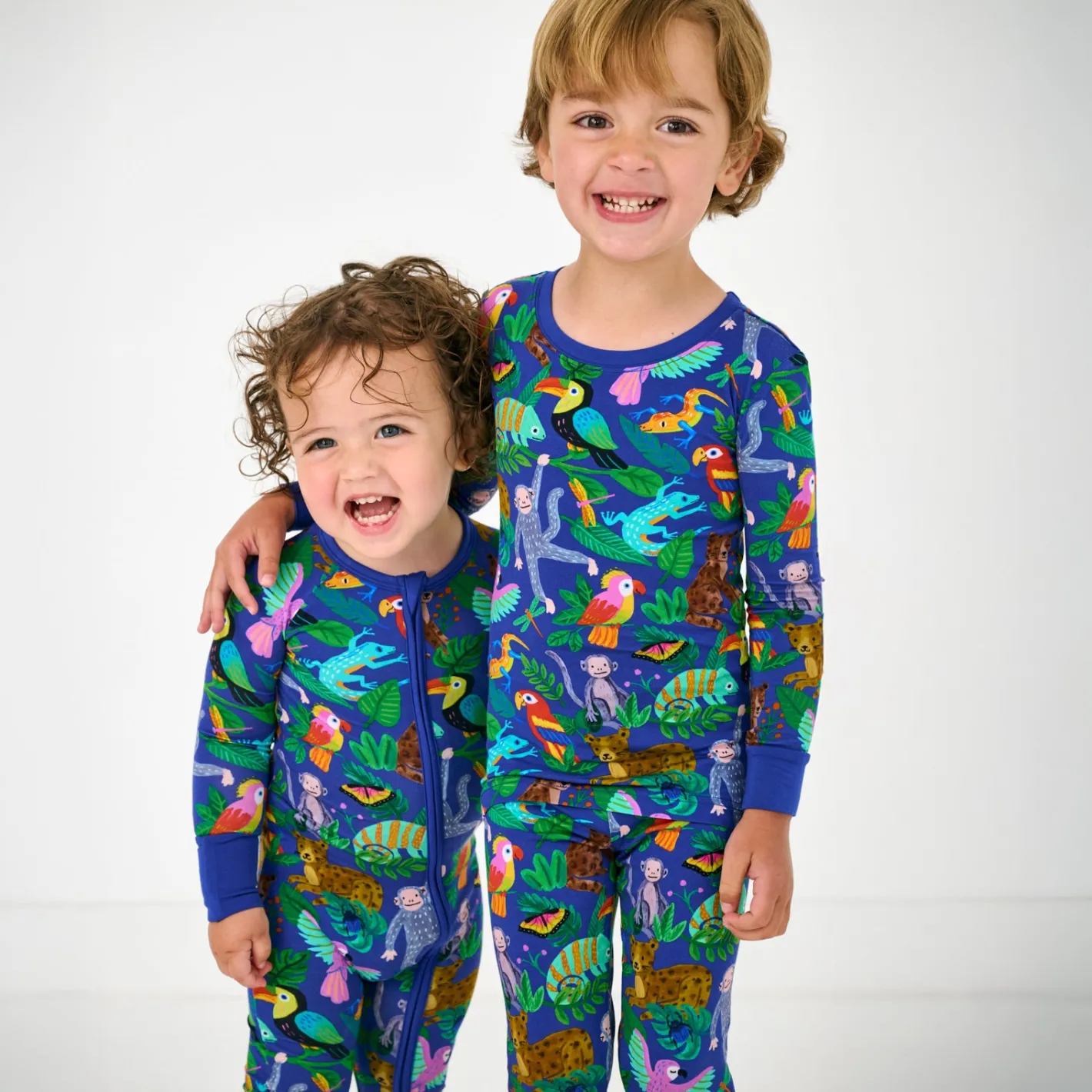 Two-Piece Pj Sets|Two-Piece Pj Sets<Little Sleepies Two-Piece Pajama Set Jungle Jam