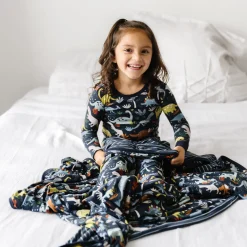 Cloud Blankets|Cloud Blankets<Little Sleepies Large Cloud Blanket® Jurassic Jungle
