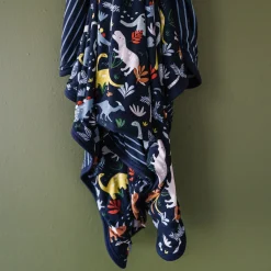 Cloud Blankets|Cloud Blankets<Little Sleepies Large Cloud Blanket® Jurassic Jungle