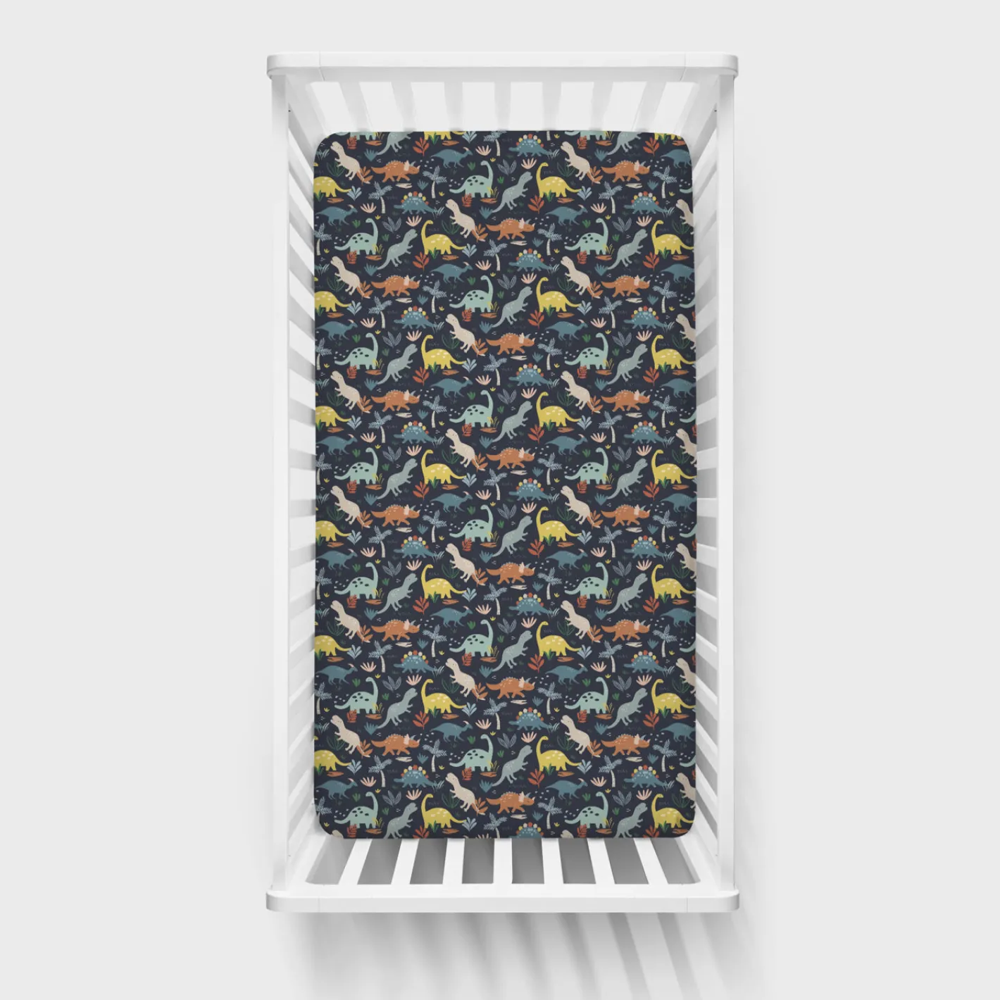 Sheets<Little Sleepies Fitted Crib Sheet Jurassic Jungle