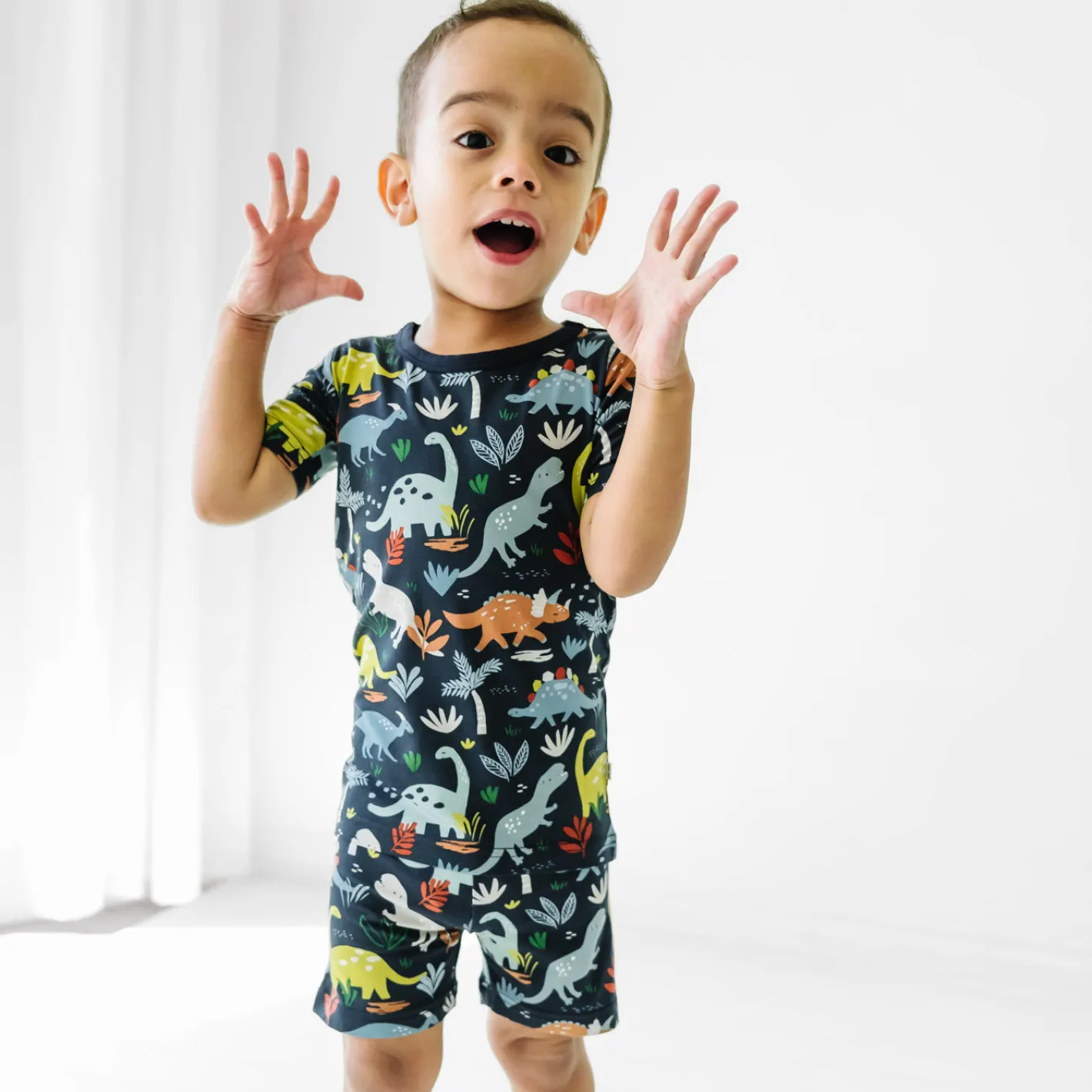 Two-Piece Pj Sets|Two-Piece Pj Sets<Little Sleepies Two-Piece Pajama Set Jurassic Jungle