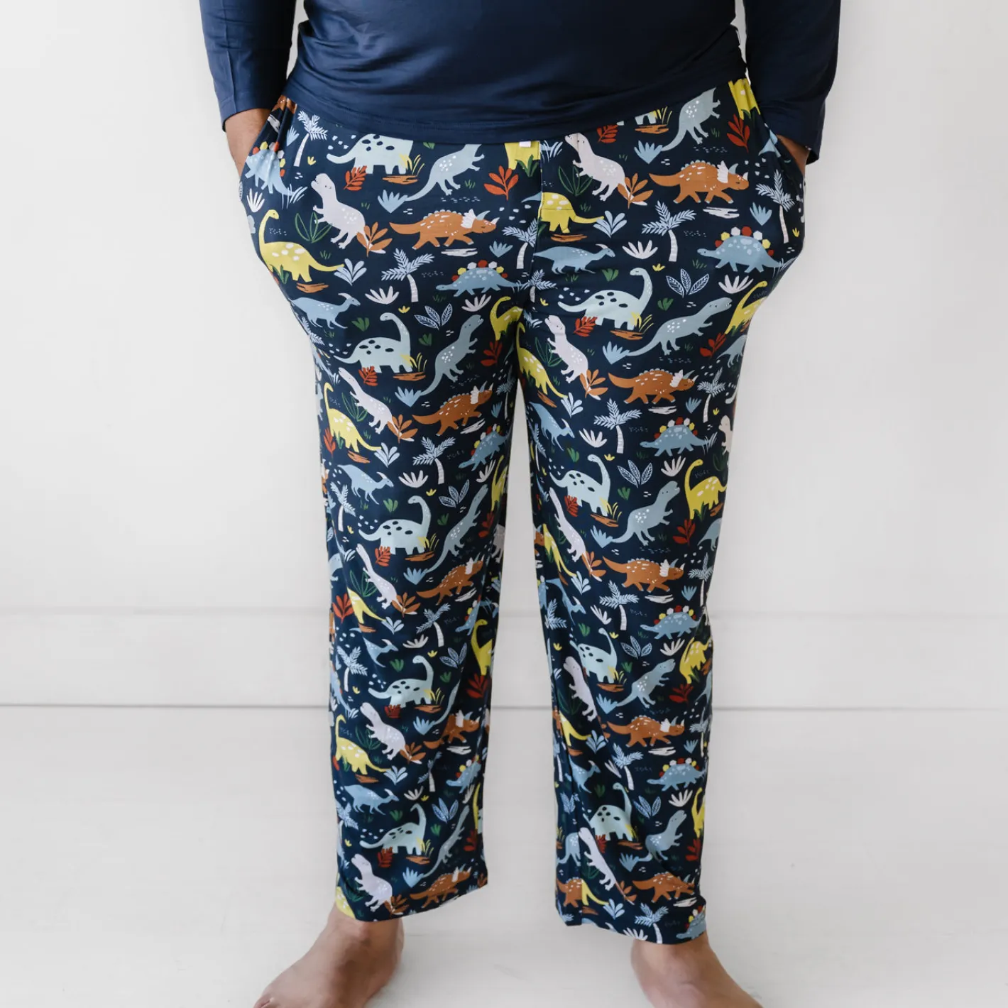 Daddy & Me|Men's<Little Sleepies Men's Pajama Pants Jurassic Jungle