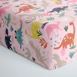 Sheets<Little Sleepies Fitted Crib Sheet Jurassic Jungle
