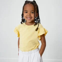 Everyday Essentials|Everyday Essentials<Little Sleepies Flutter Tee Lemon Twist