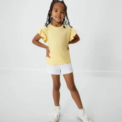 Everyday Essentials|Everyday Essentials<Little Sleepies Flutter Tee Lemon Twist