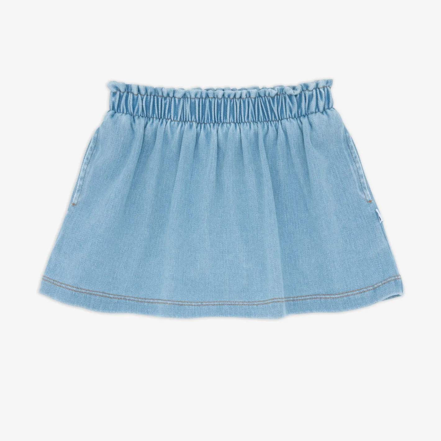 Everyday Essentials|Everyday Essentials<Little Sleepies Denim Skort Light Blue