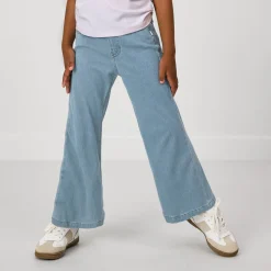 Bottoms|Bottoms<Little Sleepies Wide Leg Denim Pants Light Blue