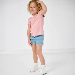 Everyday Essentials|Everyday Essentials<Little Sleepies Denim Shorts Light Blue