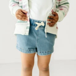 Everyday Essentials|Everyday Essentials<Little Sleepies Denim Shorts Light Blue