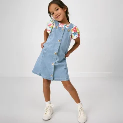 Dresses|Dresses<Little Sleepies Denim Jumper Light Blue