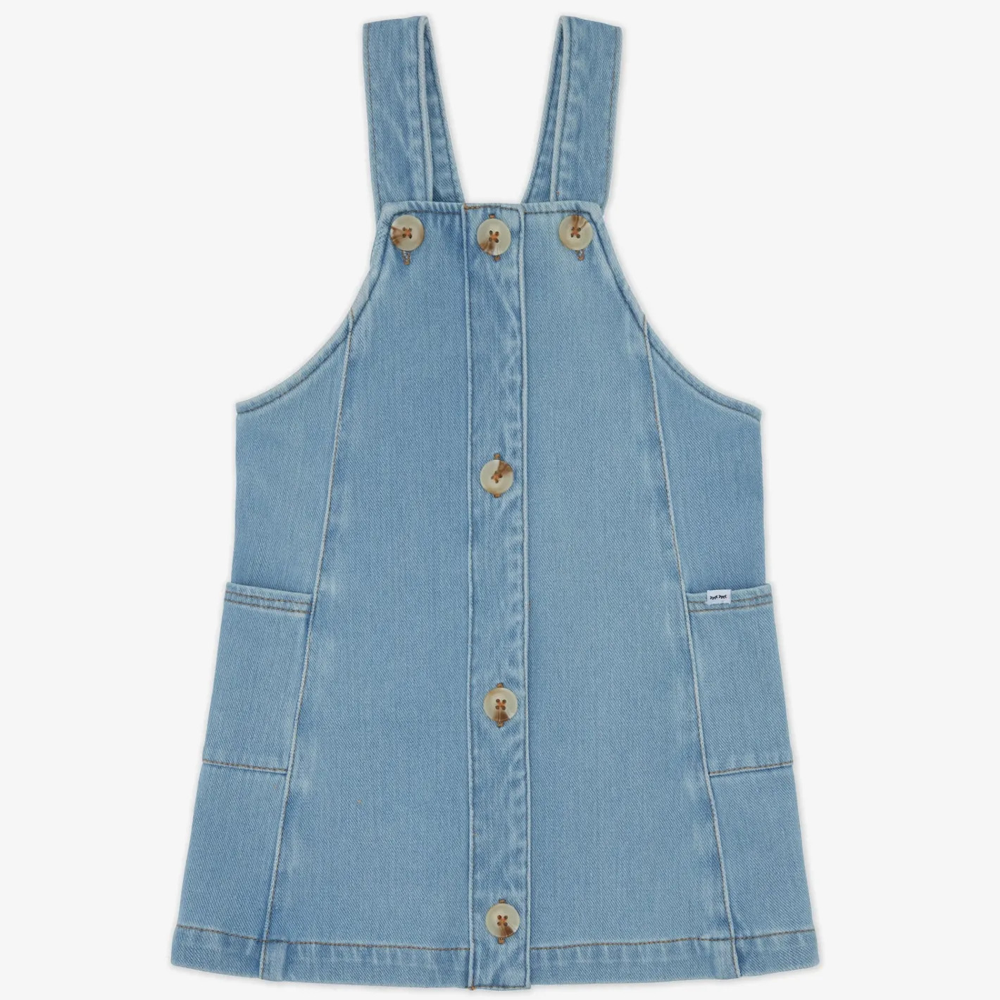 Dresses|Dresses<Little Sleepies Denim Jumper Light Blue