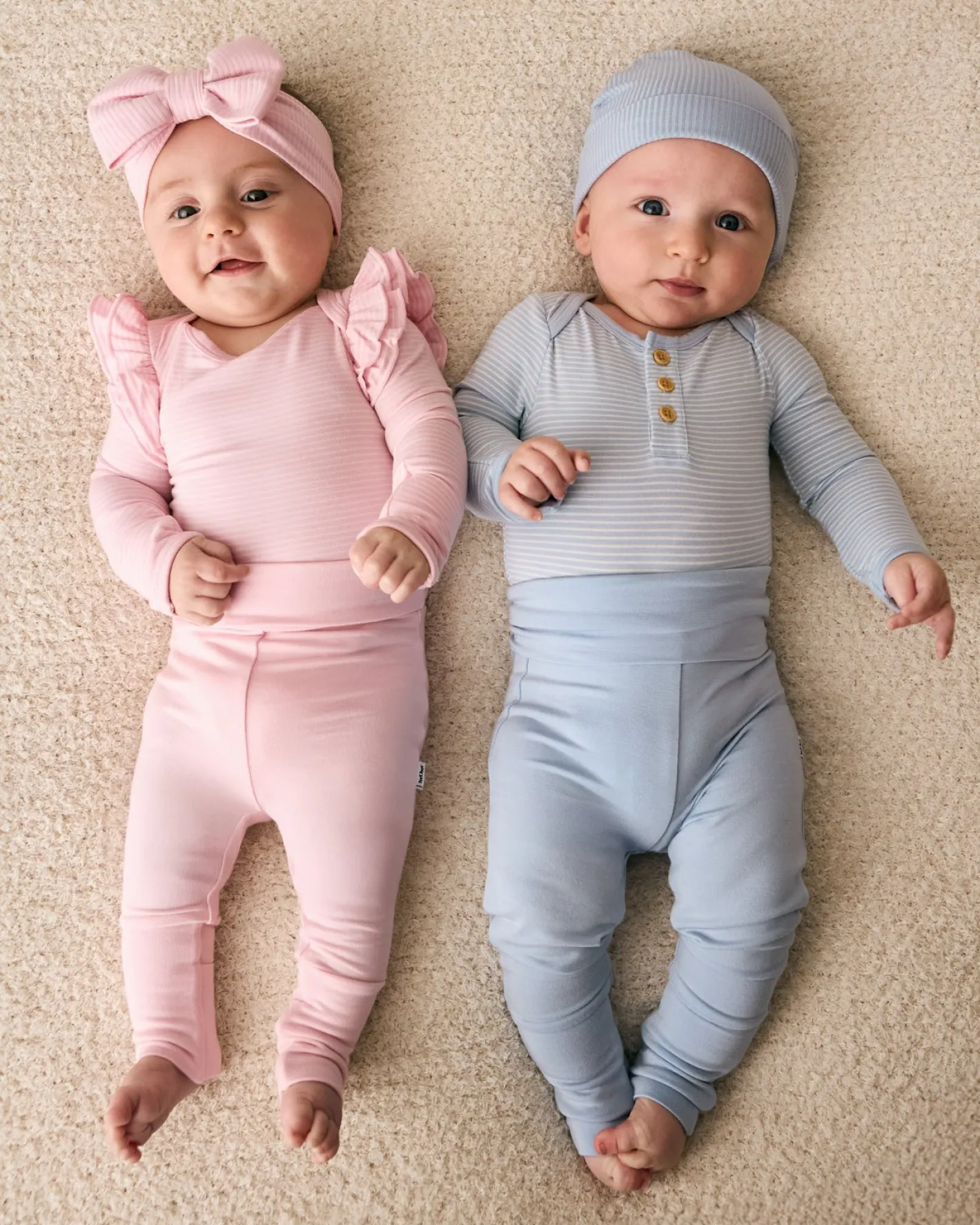 The Newborn Shop|The Newborn Shop<Little Sleepies Fold-Over Legging Light Fog