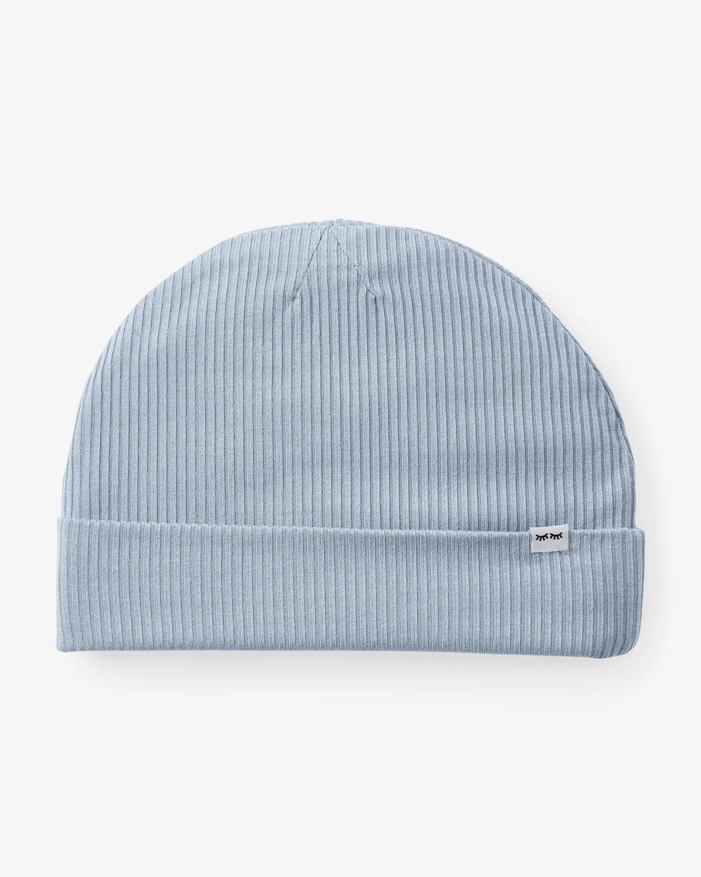 The Newborn Shop|The Newborn Shop<Little Sleepies Ribbed Infant Beanie Light Fog