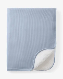 The Newborn Shop|The Newborn Shop<Little Sleepies Ribbed Mini Cloud Blanket® Light Fog