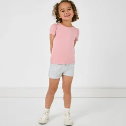 Everyday Essentials|Everyday Essentials<Little Sleepies Dolphin Shorts Light Heather Gray