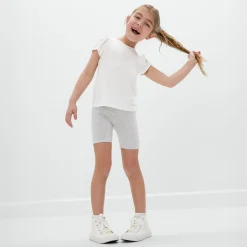 Everyday Essentials|Everyday Essentials<Little Sleepies Bike Shorts Light Heather Gray