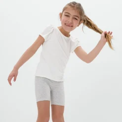 Everyday Essentials|Everyday Essentials<Little Sleepies Bike Shorts Light Heather Gray