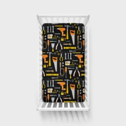 Sheets<Little Sleepies Fitted Crib Sheet Little Builders