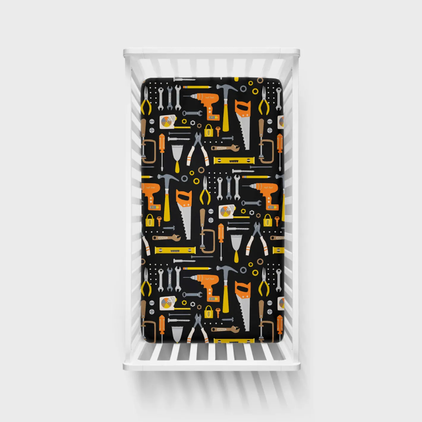Sheets<Little Sleepies Fitted Crib Sheet Little Builders
