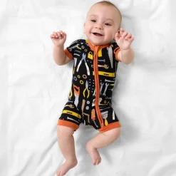 Zippies|Mommy & Me<Little Sleepies Shorty Zippy Little Builders