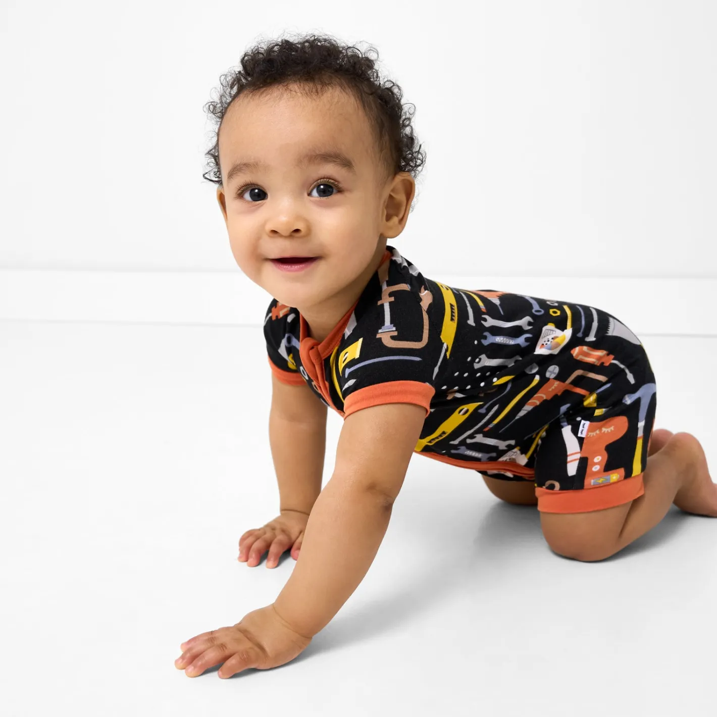 Zippies|Mommy & Me<Little Sleepies Shorty Zippy Little Builders