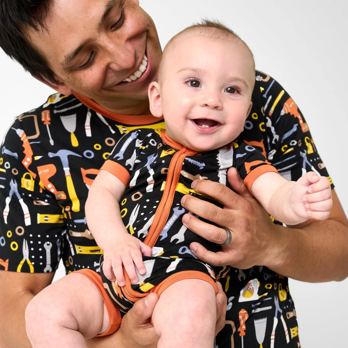 Zippies|Mommy & Me<Little Sleepies Shorty Zippy Little Builders