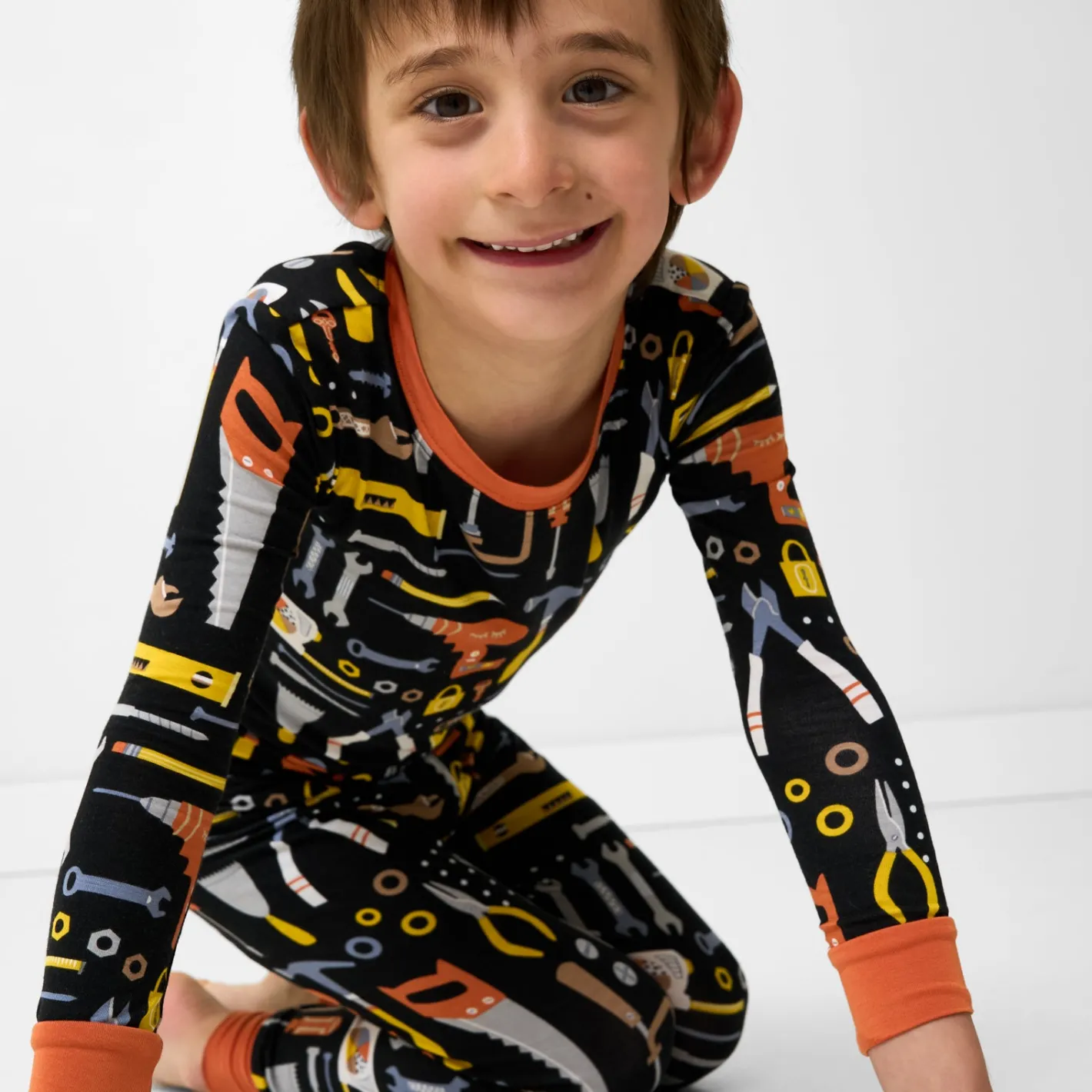 Two-Piece Pj Sets|Two-Piece Pj Sets<Little Sleepies Two-Piece Pajama Set Little Builders