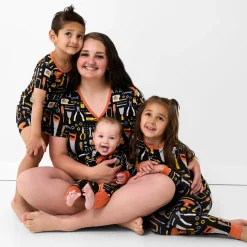 Mommy & Me|Mommy & Me<Little Sleepies Women's Pajama Shorts Little Builders