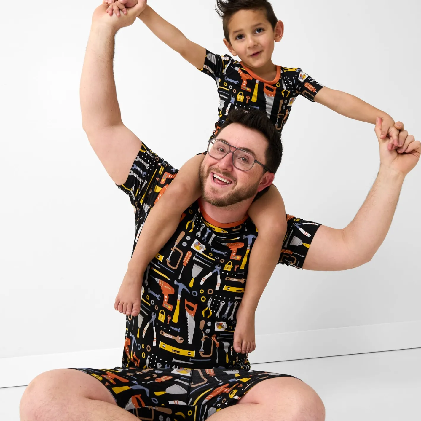 Two-Piece Pj Sets|Two-Piece Pj Sets<Little Sleepies Two-Piece Pajama Set Little Builders