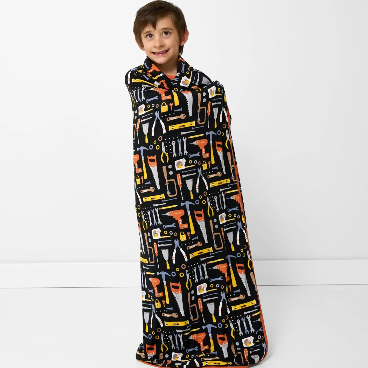 Cloud Blankets|Cloud Blankets<Little Sleepies Large Cloud Blanket® Little Builders