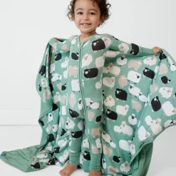 Cloud Blankets|Cloud Blankets<Little Sleepies Large Cloud Blanket® Little Sheepies