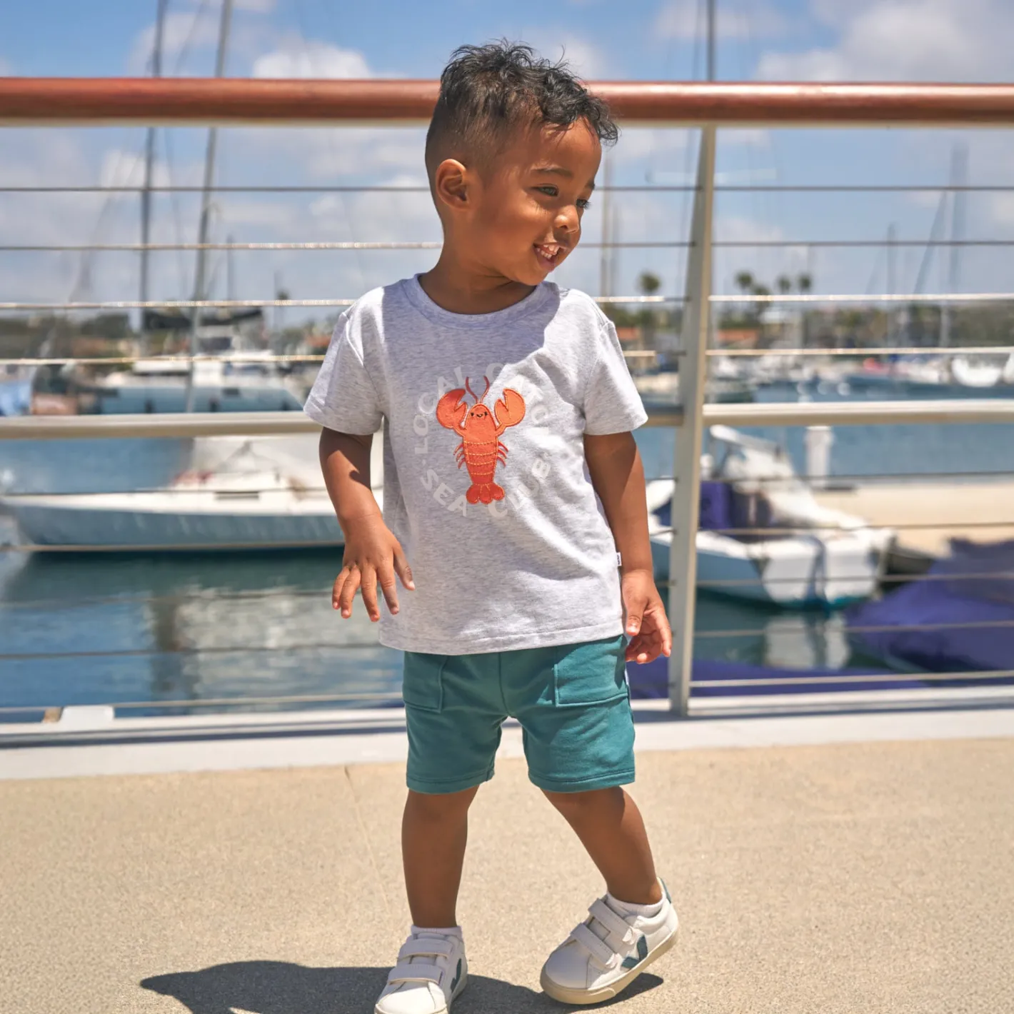 Tops & Tees|Tops & Tees<Little Sleepies Relaxed Tee Local Catch